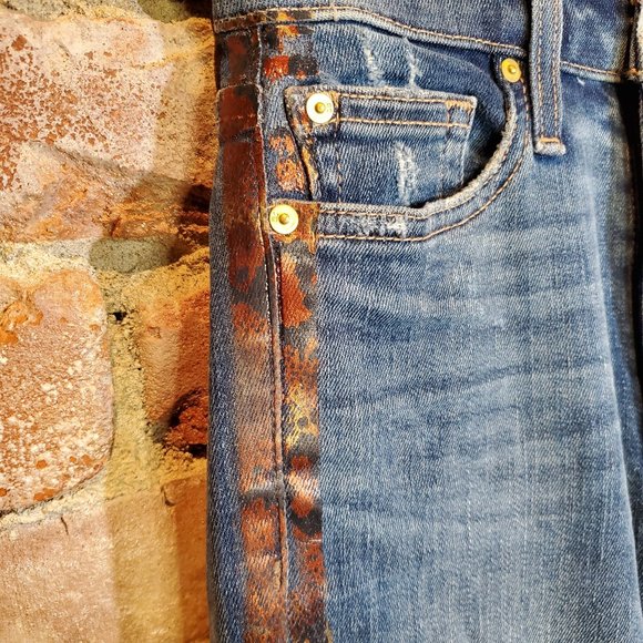 Joe's Jeans The charlie snake stripe Jaylyn 23 - Picture 4 of 5